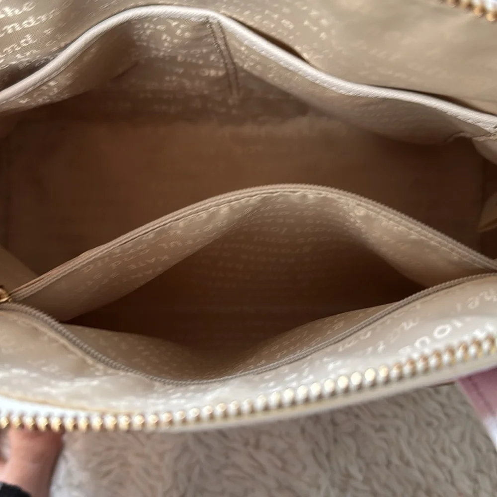 👜 Rare!! Kate spadeNY Cedar Street Multi Stripe Maise Satchel bag crossbody/tote